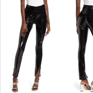 BlankNYC Faux patent leather pants
